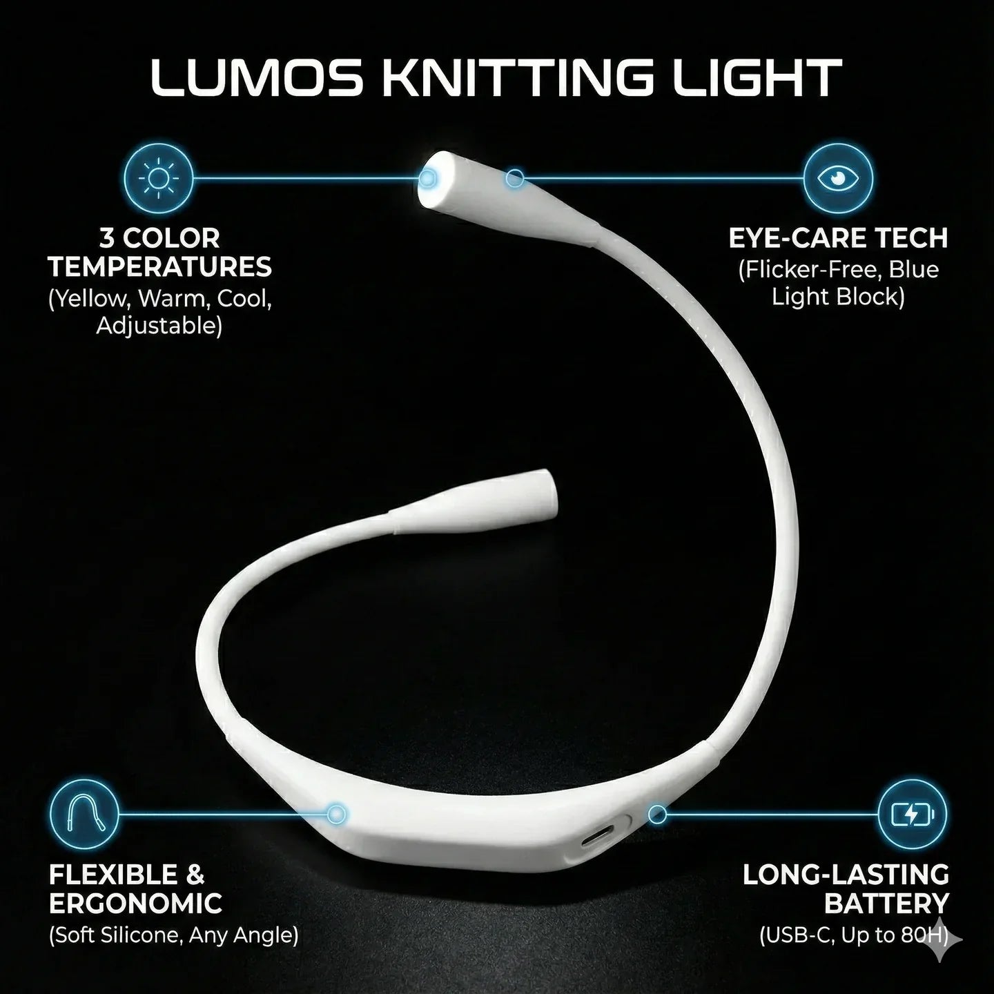Lumos Knitting Light